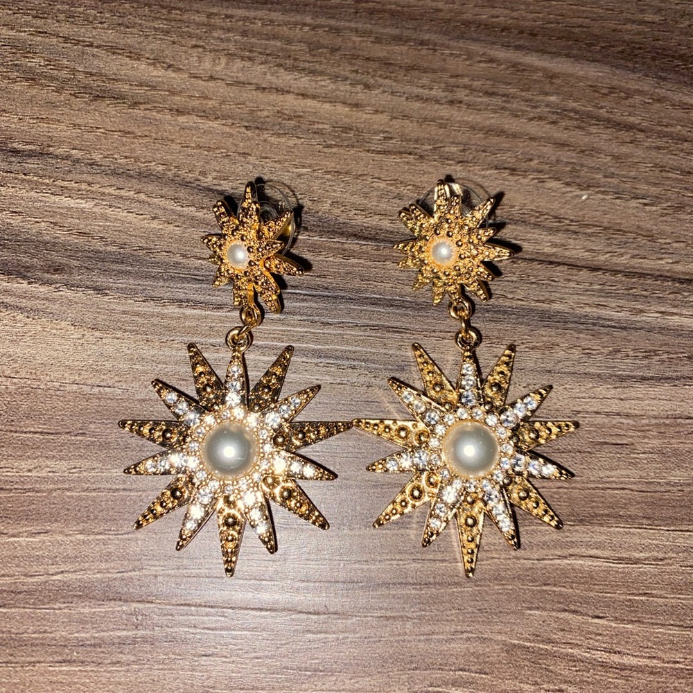 NWOT Sugarfix by Baublebar Starburst Earrings